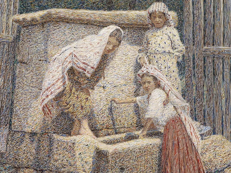 1876-Špiro Bocarić - Al pozzo, 1941